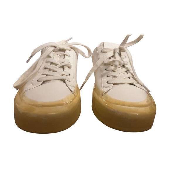 Gabi Dipped Contrast Sole Platform Sneakers Size 10 - Picture 2 of 11